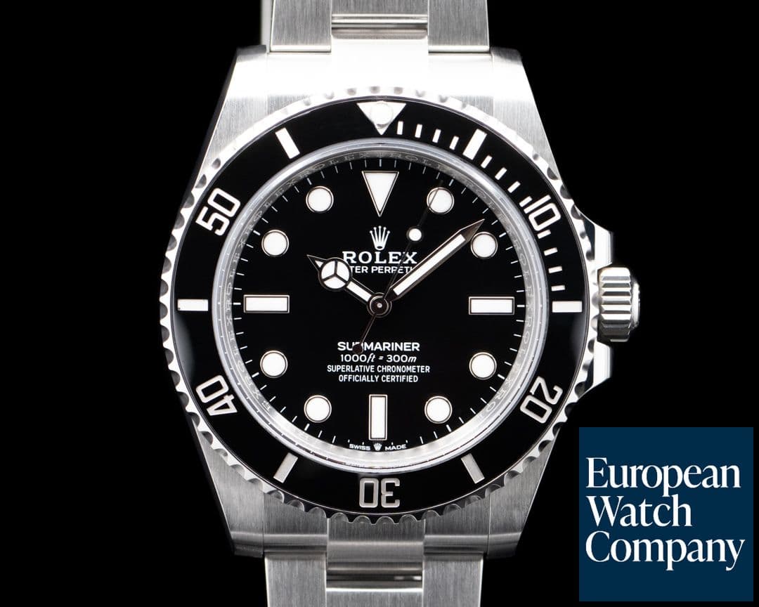 Image of Rolex 124060 Submariner No Date 41MM SS Black Dial