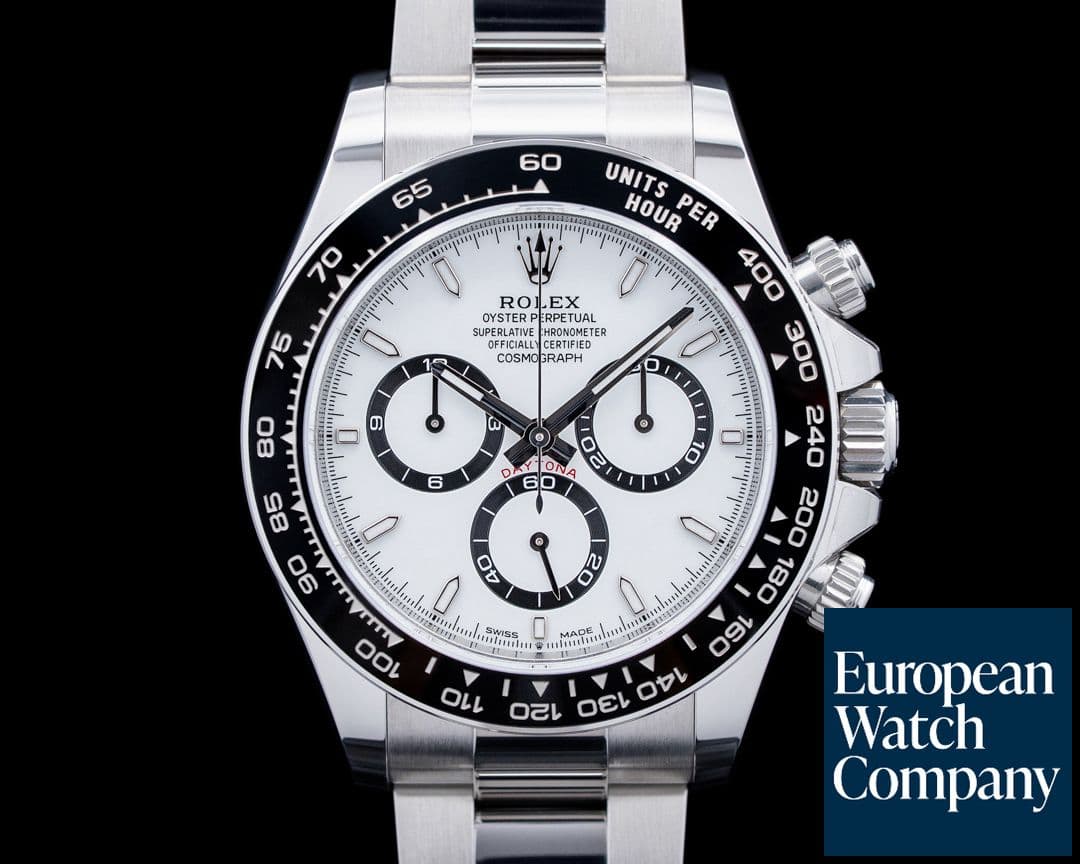 Image of Rolex 126500LN Daytona SS "Panda" White Dial 2025 UNWORN