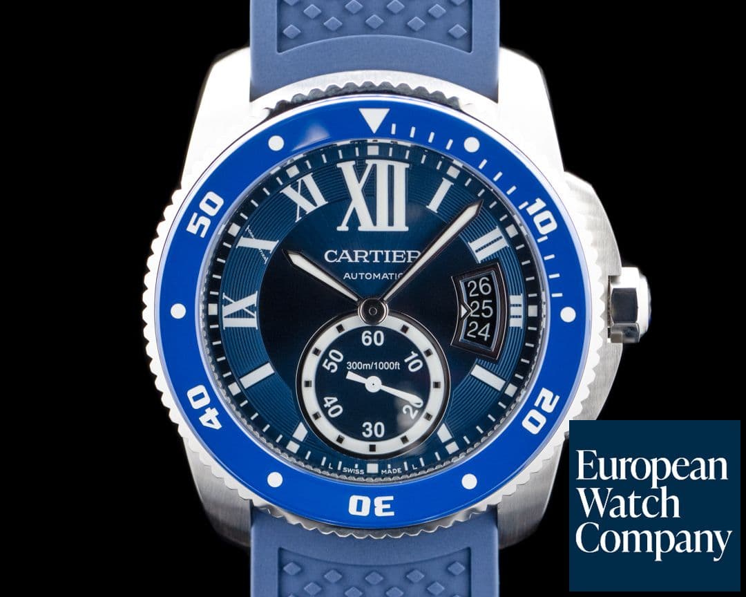 Image of Cartier WSCA0011 Calibre de Cartier Diver SS Blue Dial