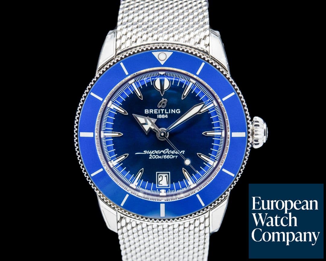 Image of Breitling Superocean Heritage B31 Automatic 42 SS Blue Dial