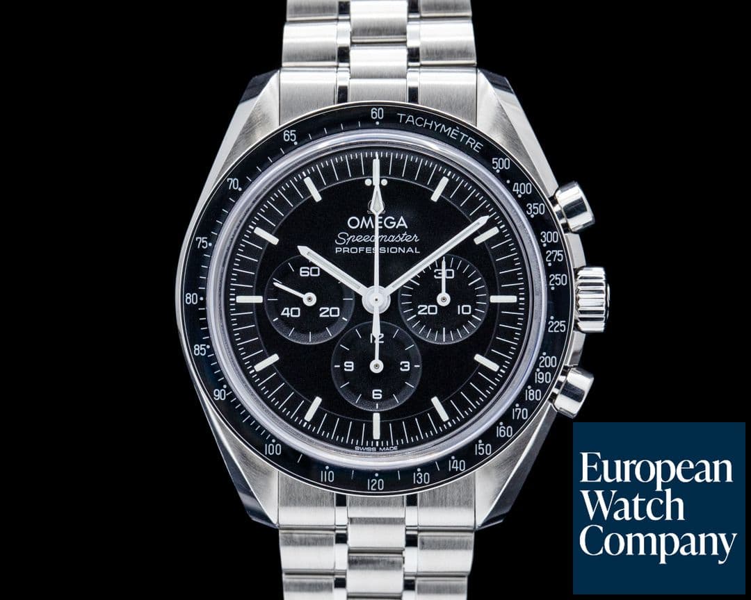 Image of Omega Speedmaster Professional Sapphire Sandwich SS Black Dial