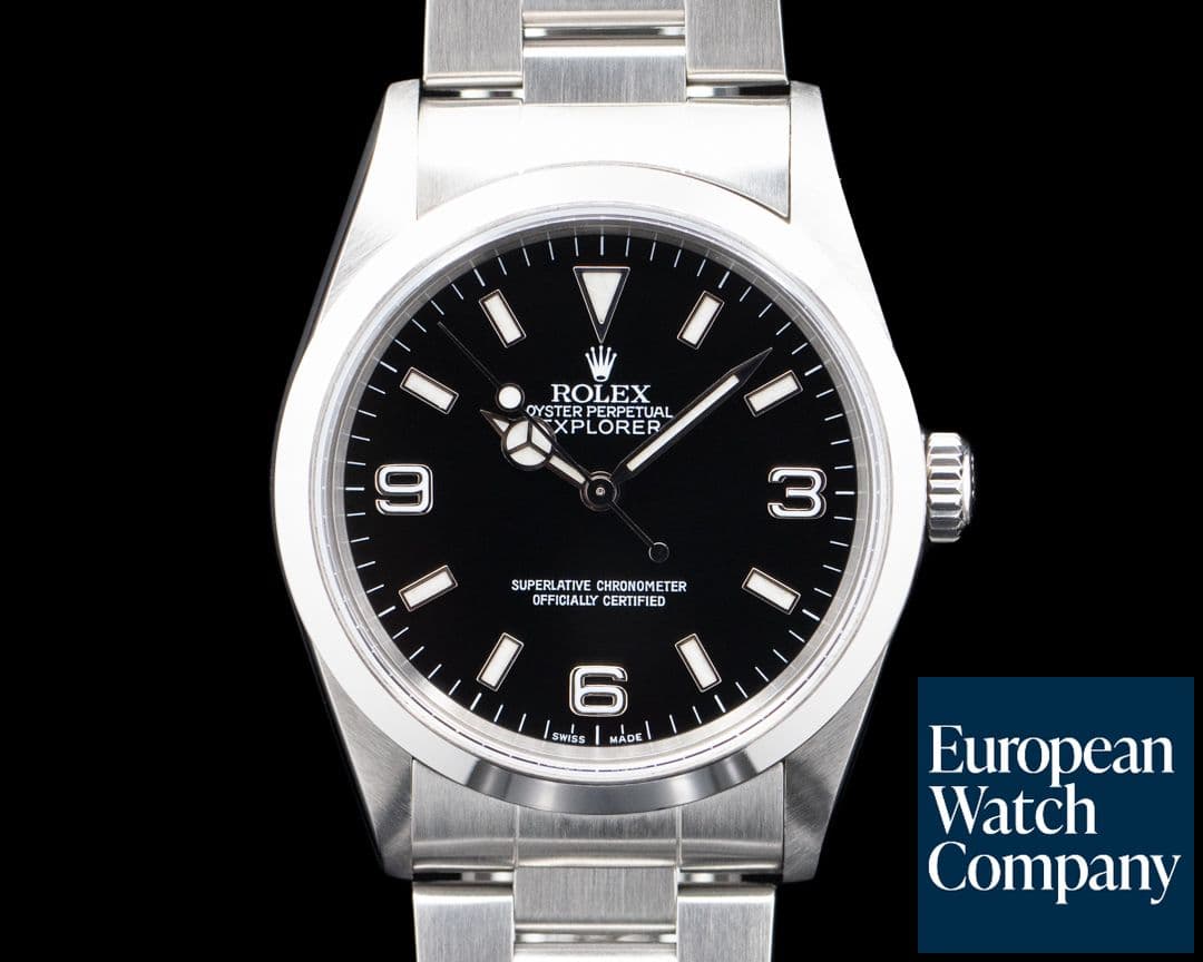 Image of Rolex 14270 Explorer 36MM SS Black Dial Circa. 2001
