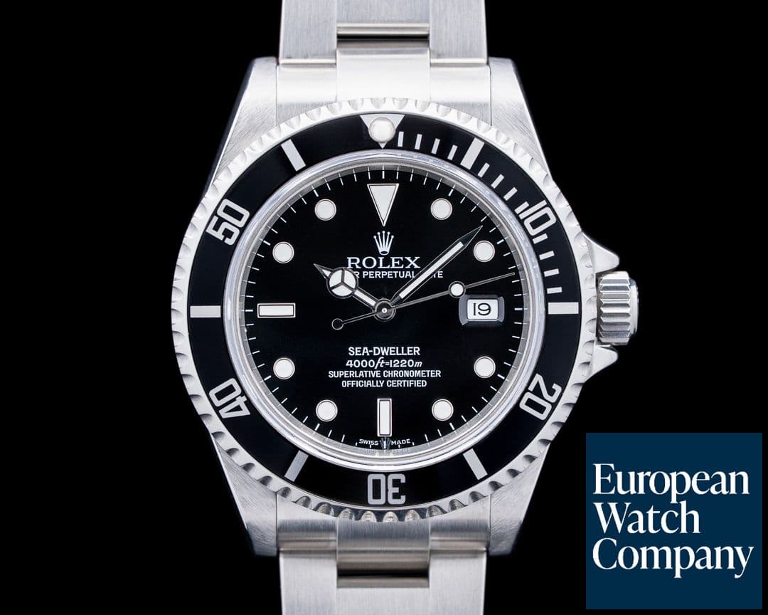 Image of Rolex 16600 Sea-Dweller SS Black Dial Circa. 2009