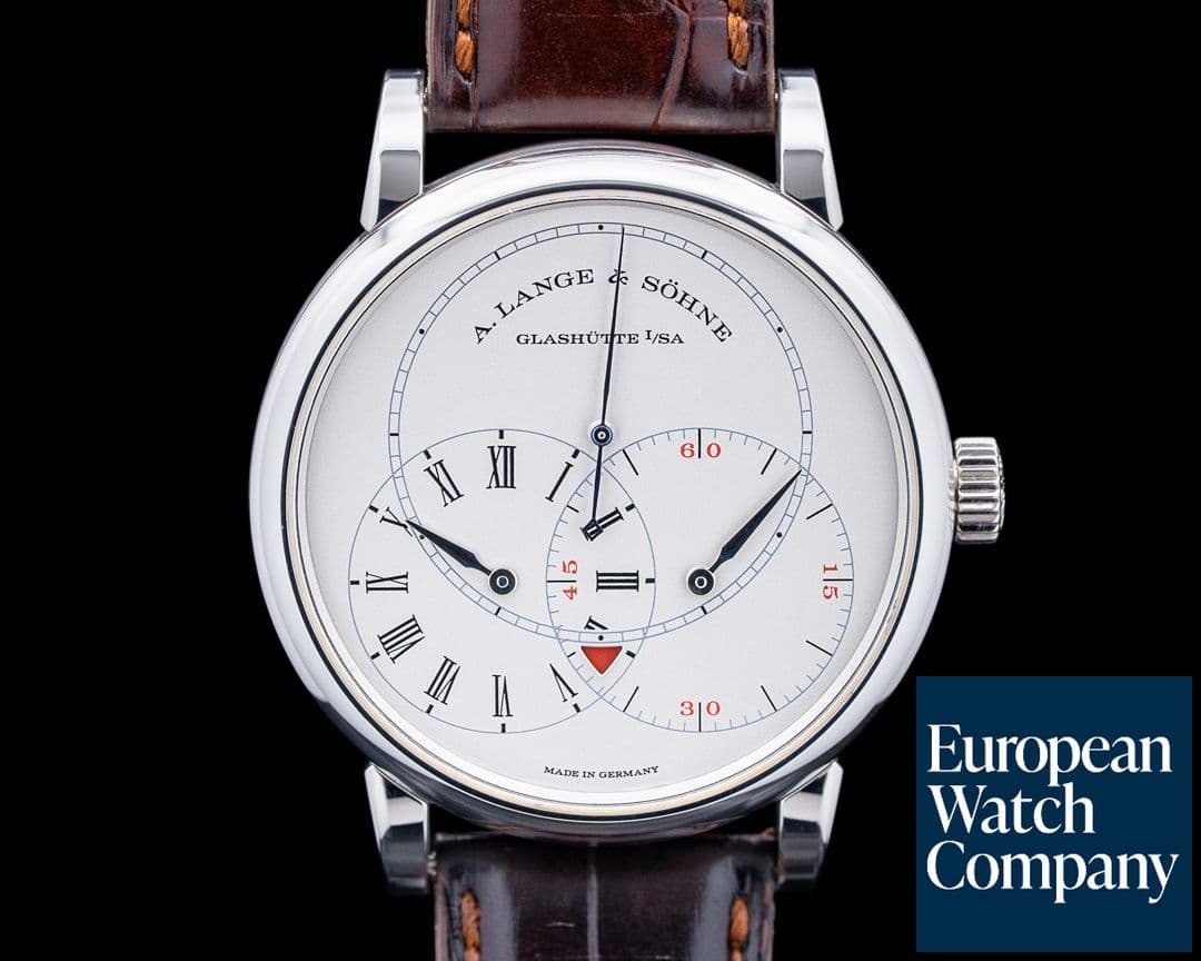 Image of A. Lange & Söhne 252.025 Richard Lange "Jumping Seconds" Platinum Gray Dial LIMITED