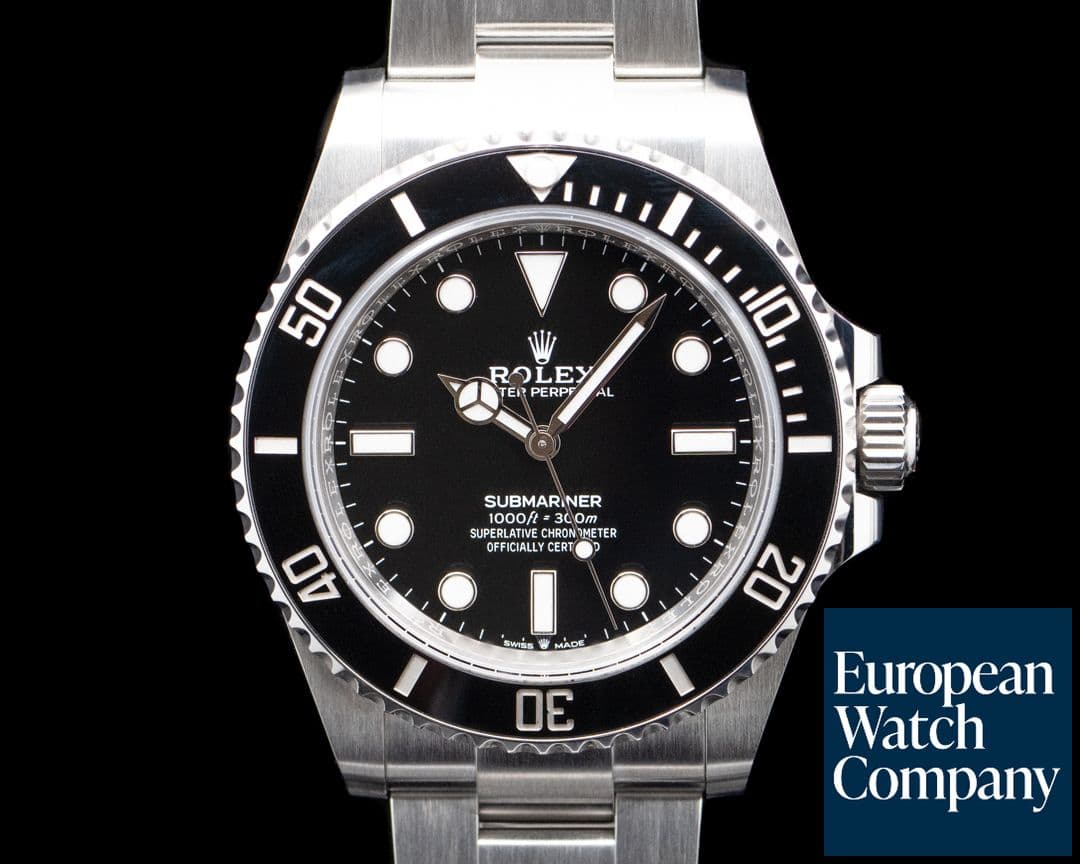 Image of Rolex 124060 Submariner No Date 41MM SS Black Dial
