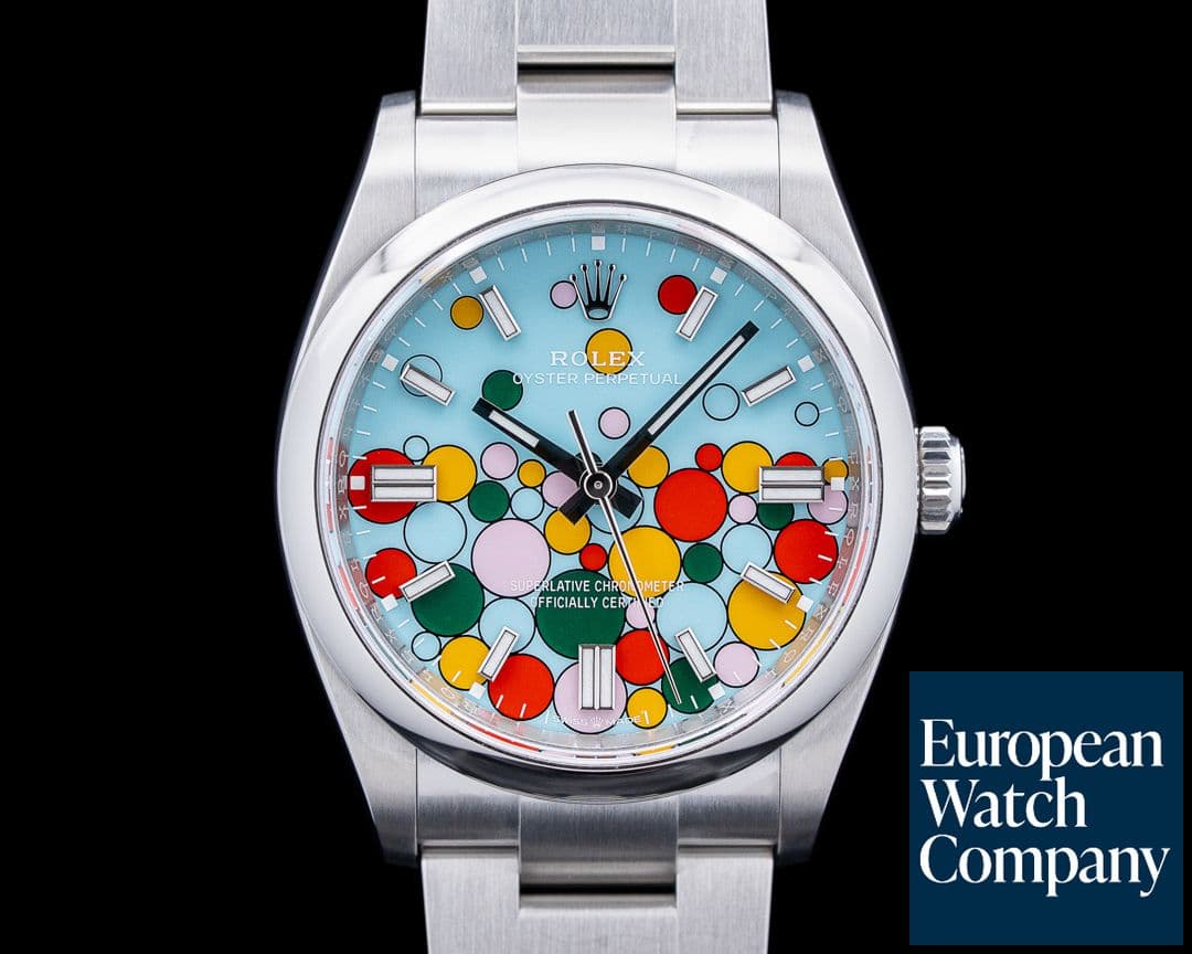 Image of Rolex 126000 Oyster Perpetual 36 Stainless Steel Celebration Dial
