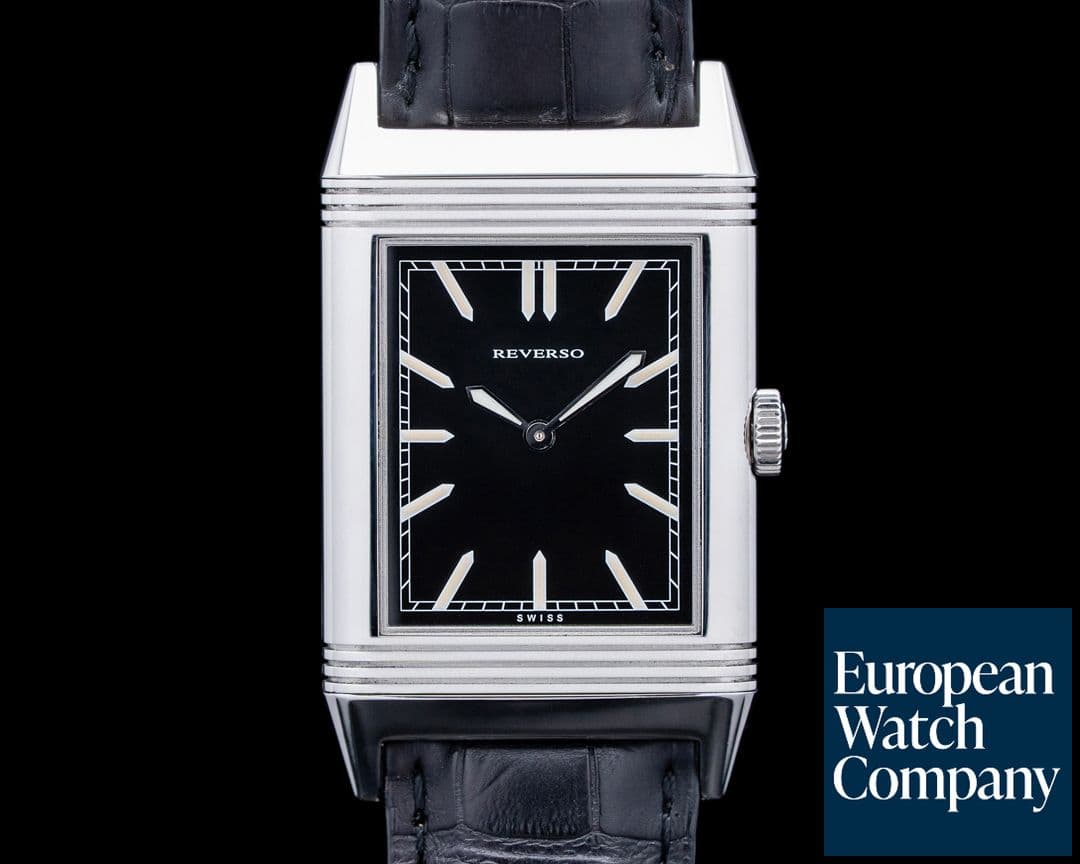 Image of Jaeger LeCoultre Q2788570 Grande Reverso Ultra Thin Tribute to 1931 SS Black Dial
