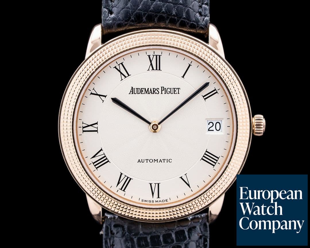 Image of Audemars Piguet 15096OR Classique 18K Rose Gold Champagne Dial