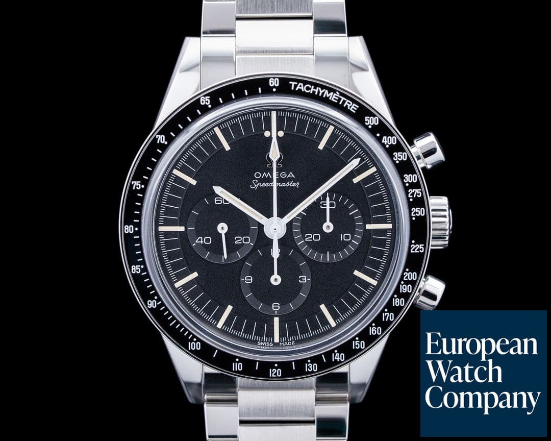 Image of Omega Speedmaster "Ed White" SS Black Dial