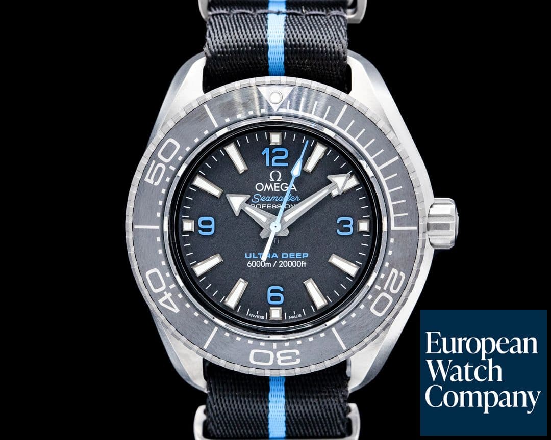 Image of Omega Seamaster Planet Ocean Ultra Deep 6000M Titanium Black Dial