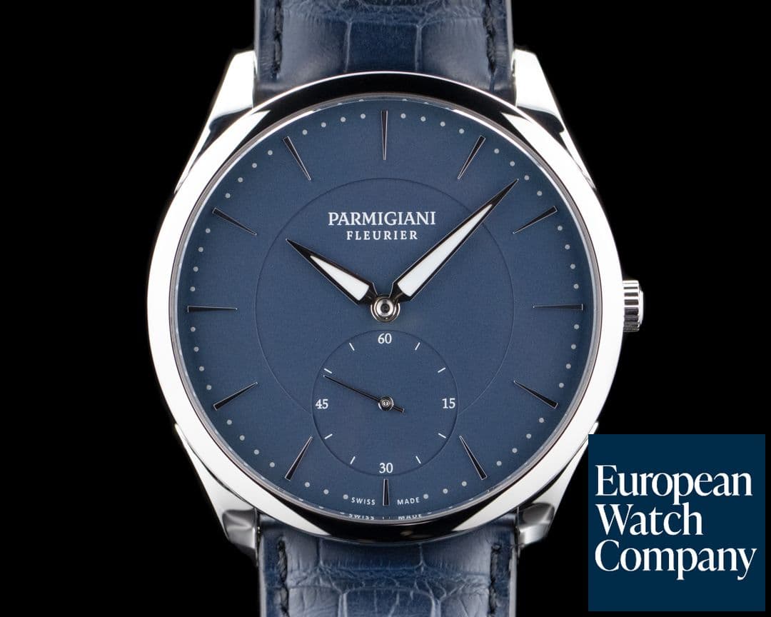 Image of Parmigiani PFC288 Fleurier Tonda 1950 SS Blue Dial