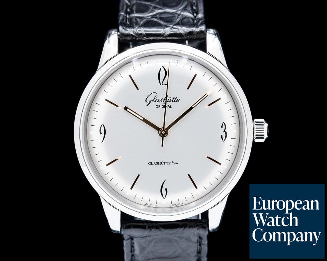 Image of Glashutte Original Senator Sixties SS Silver Dial