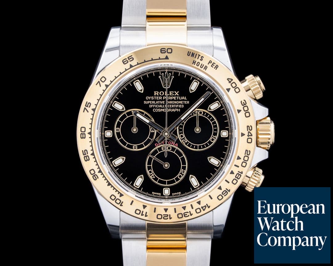 Image of Rolex 116503 Daytona 18K Yellow Gold / SS Black Dial