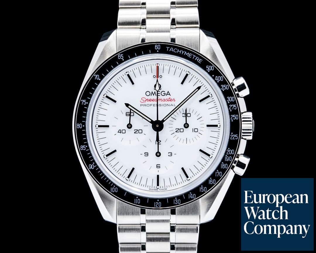 Image of Omega Speedmaster Moonwatch Professional SS White Dial