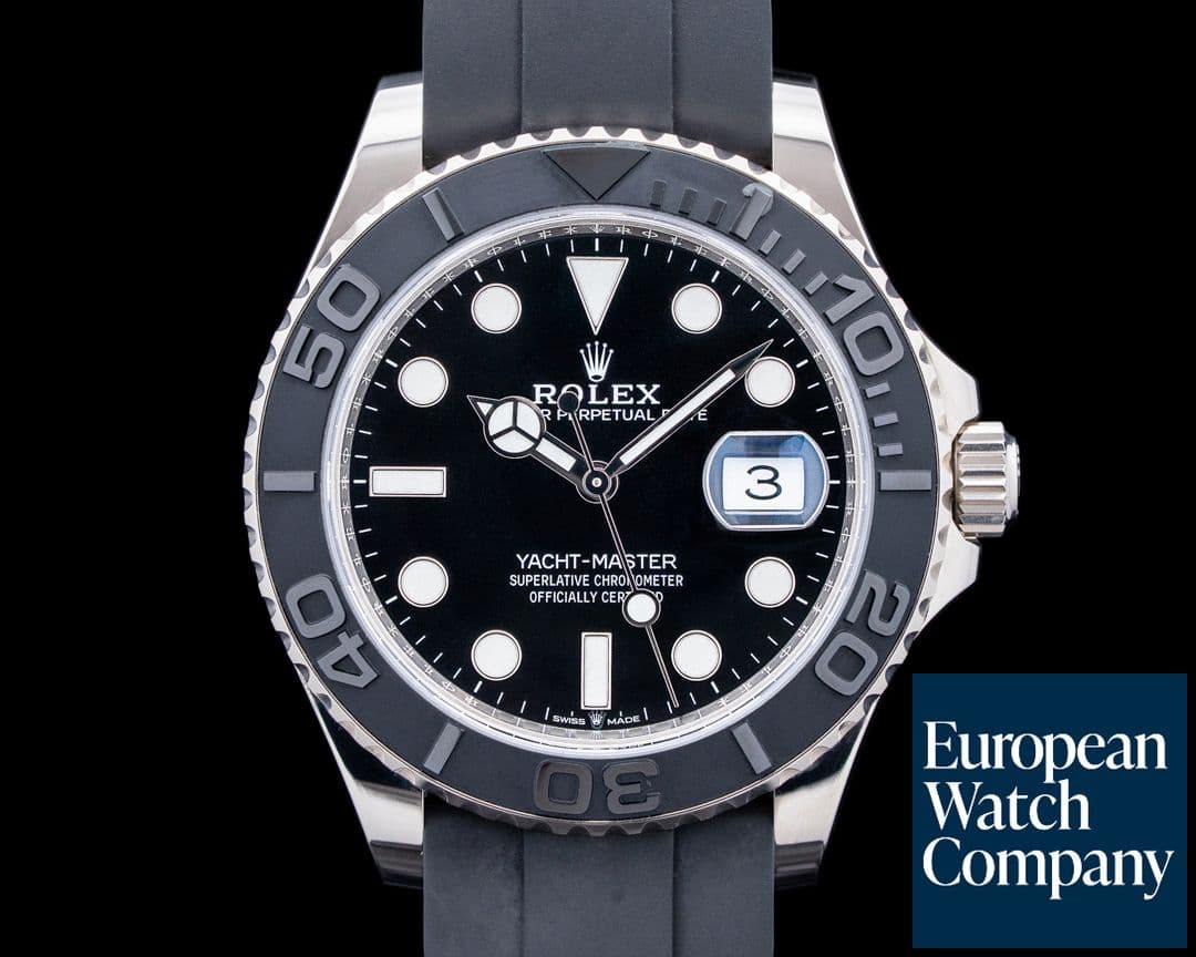 Image of Rolex 226659 Yacht-Master 18K White Gold Black Dial
