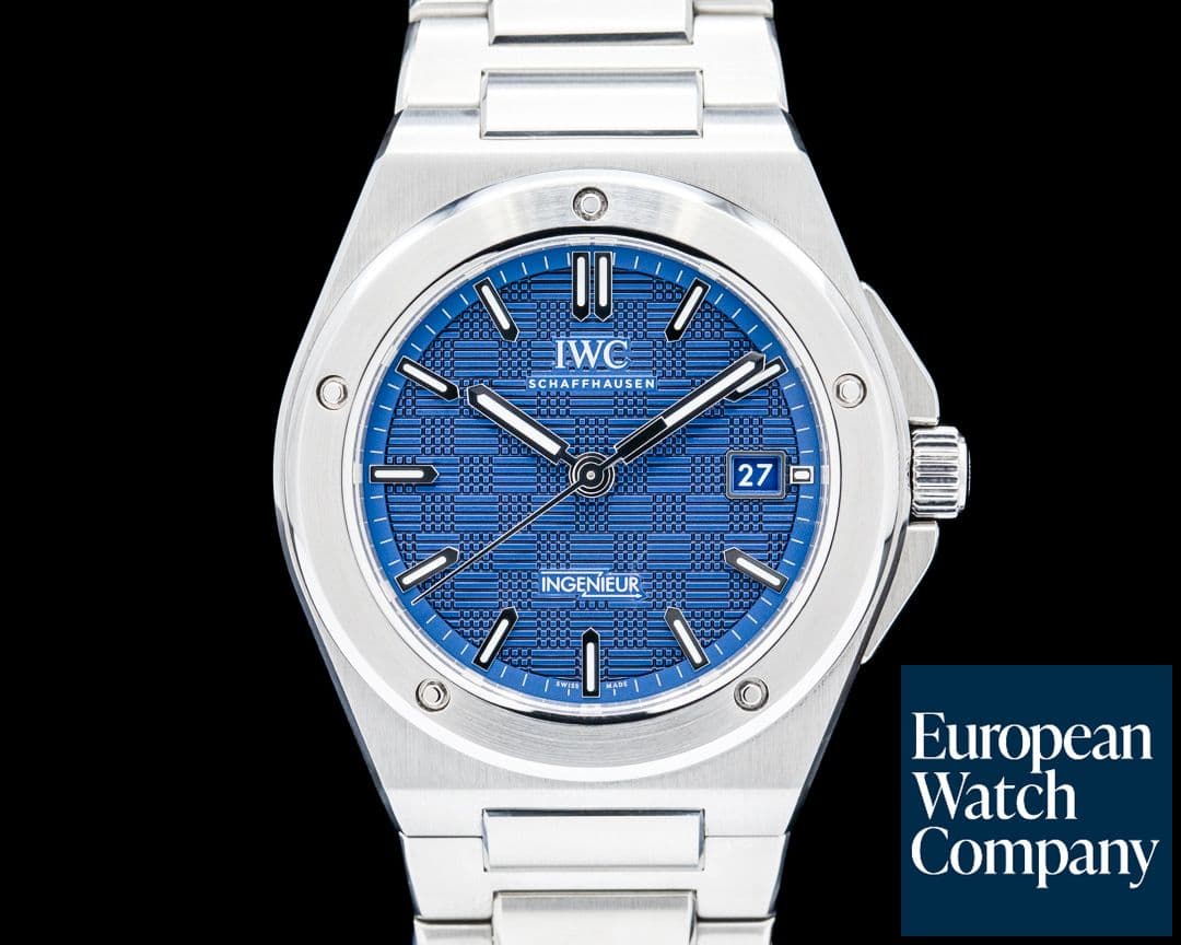 Image of IWC IW328907 Ingenieur Automatic 40 SS Blue Dial 2025