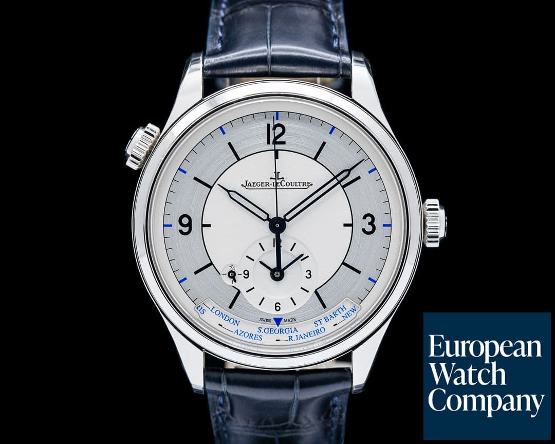 Image of Jaeger-LeCoultre Q1428530 Master Geographic SS Silver Dial