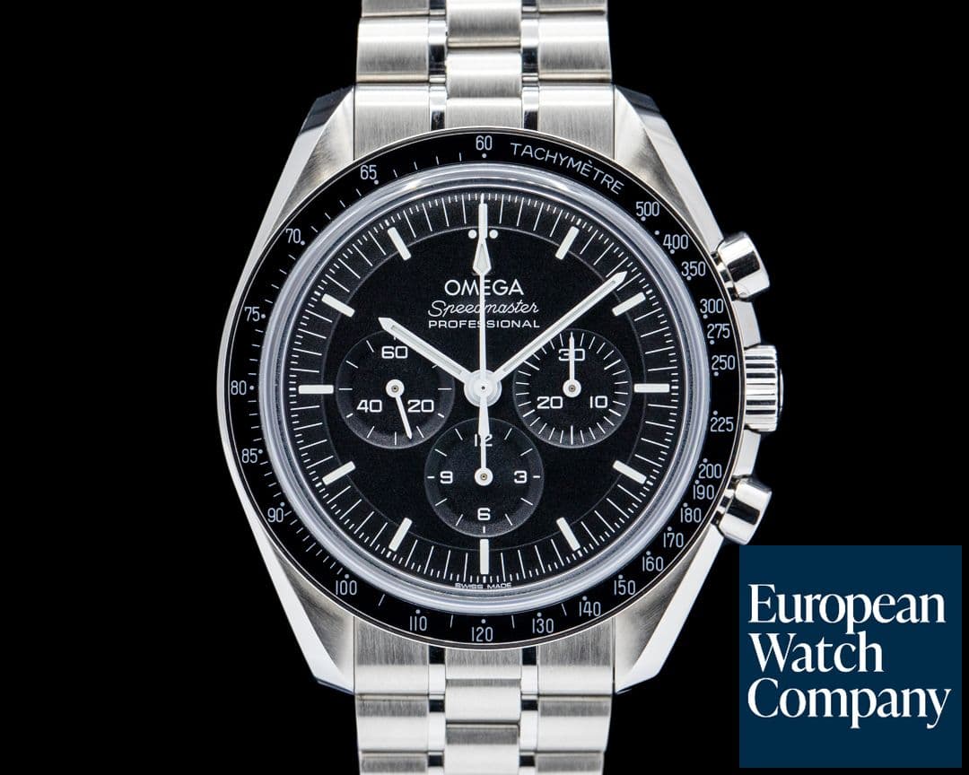 Image of Omega Speedmaster Professional Moonwatch SS Black Dial