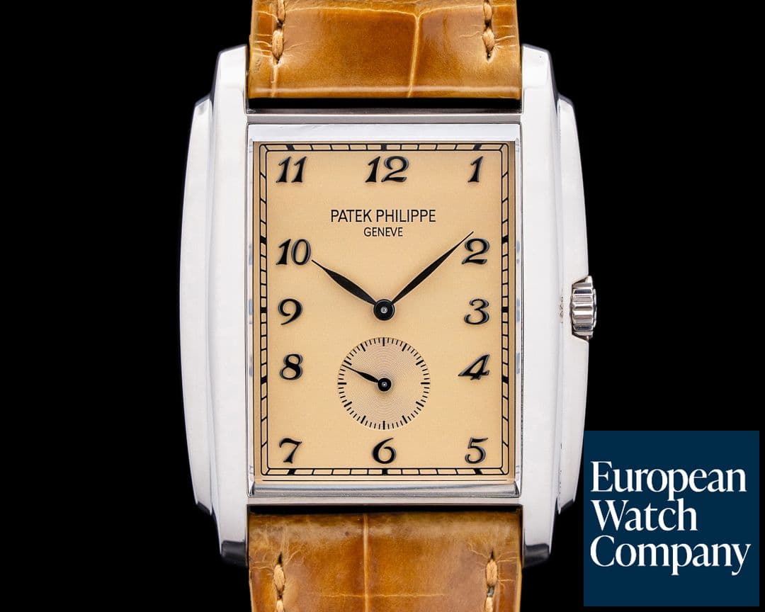 Image of Patek Philippe 5124G Gondolo 18K White Gold Salmon Dial
