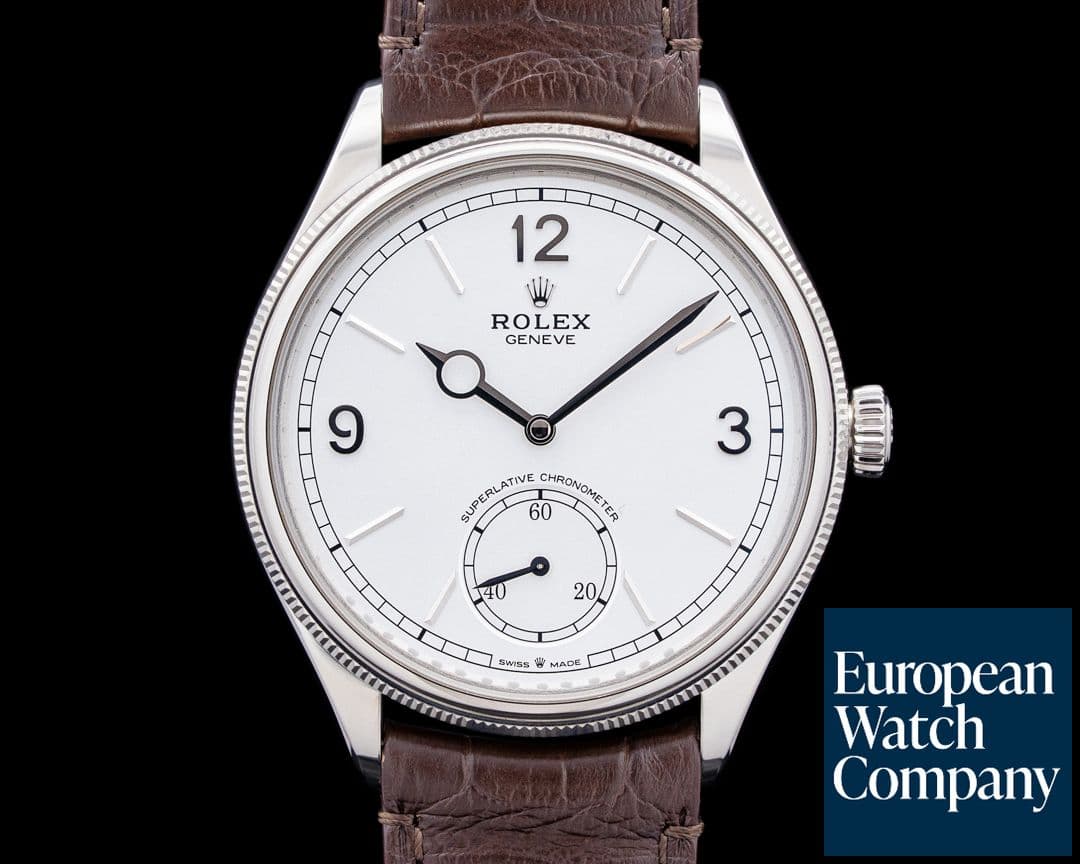 Image of Rolex 52509 1908 18K White Gold Intense White Dial 2025