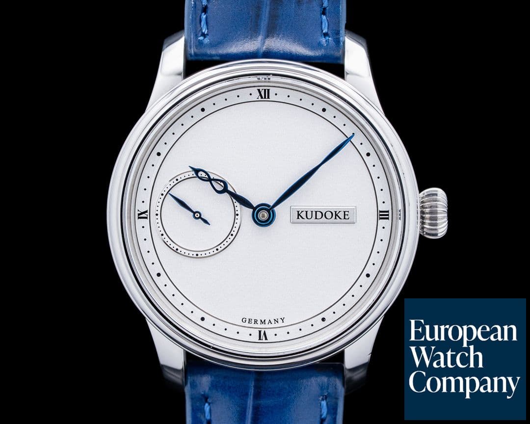 Image of Kudoke 1 HANDwerk 39MM Manual SS Silver Dial
