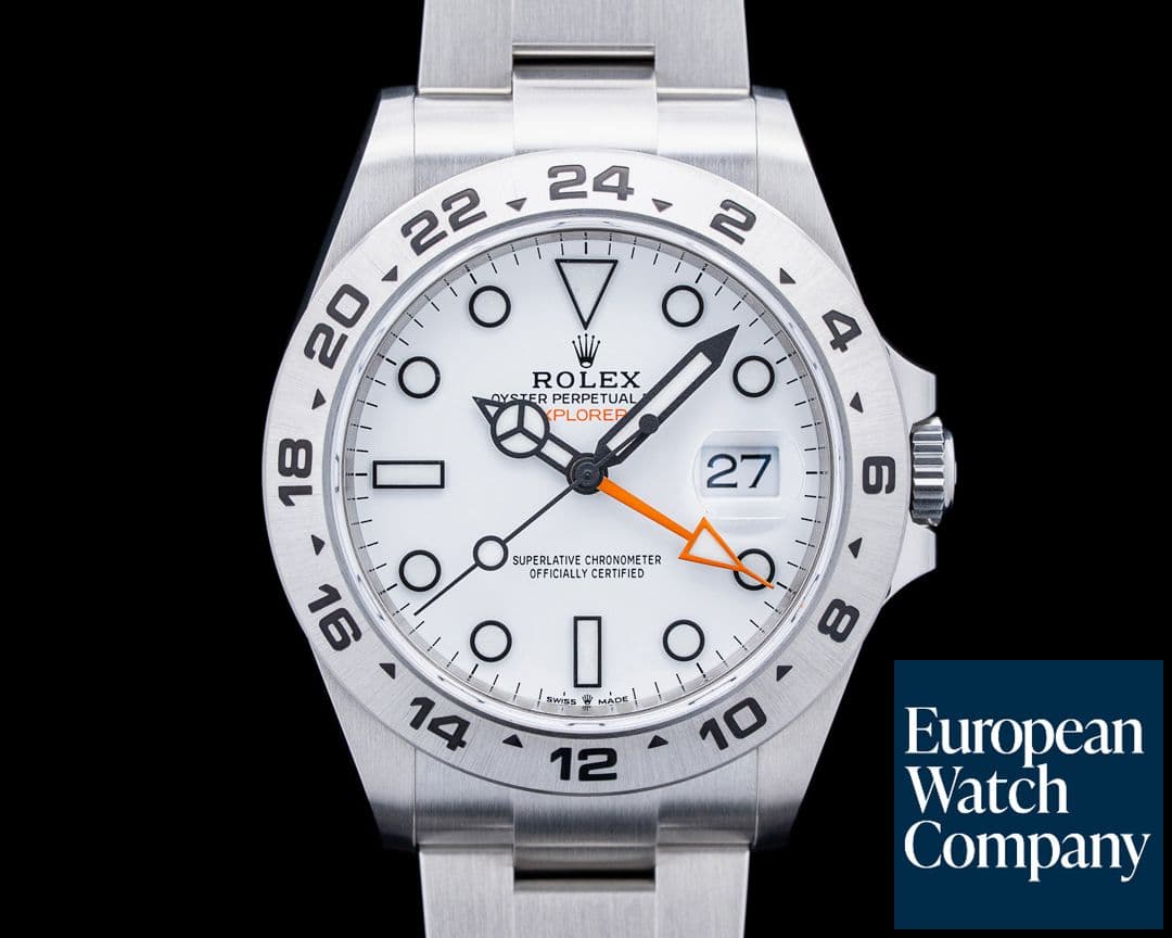 Image of Rolex 226570 Explorer II SS White Dial