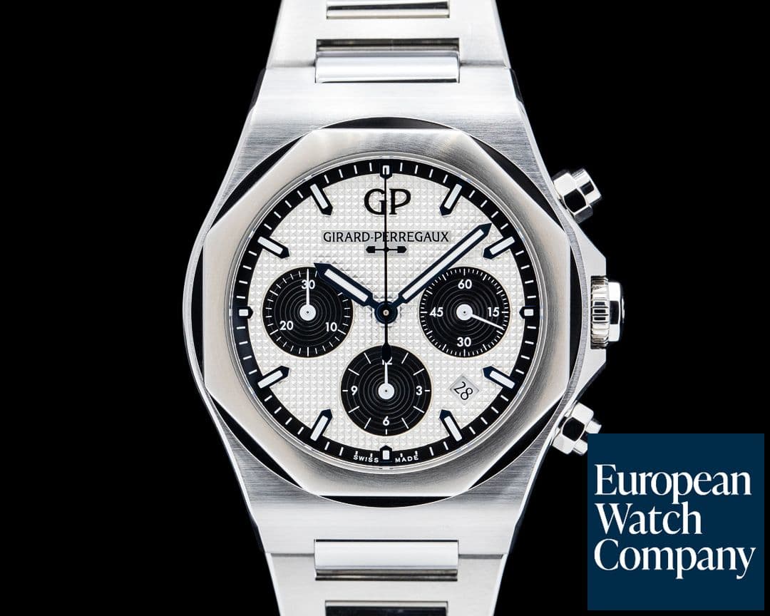 Image of Girard Perregaux 81020 Laureato SS Silver Dial