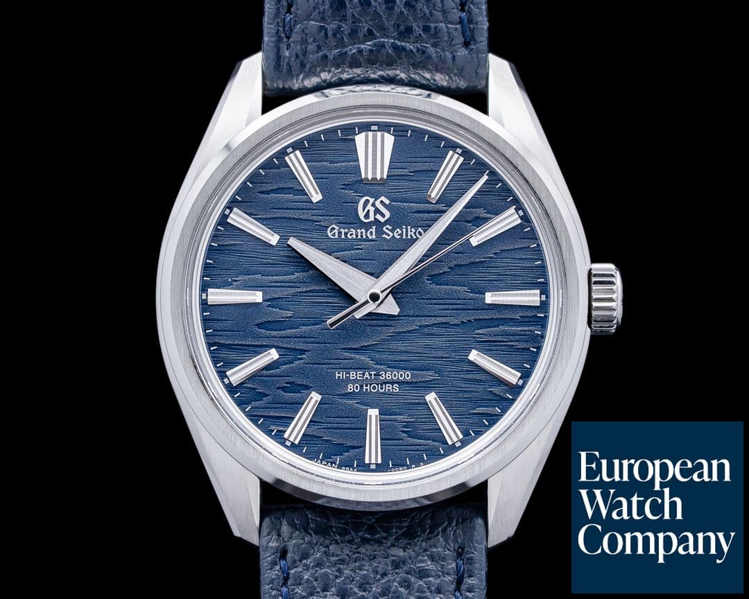 Image of Grand Seiko SLGW007 Evolution 9 Collection Hi-Beat SS Blue "Moonlit Birch" Dial 2025