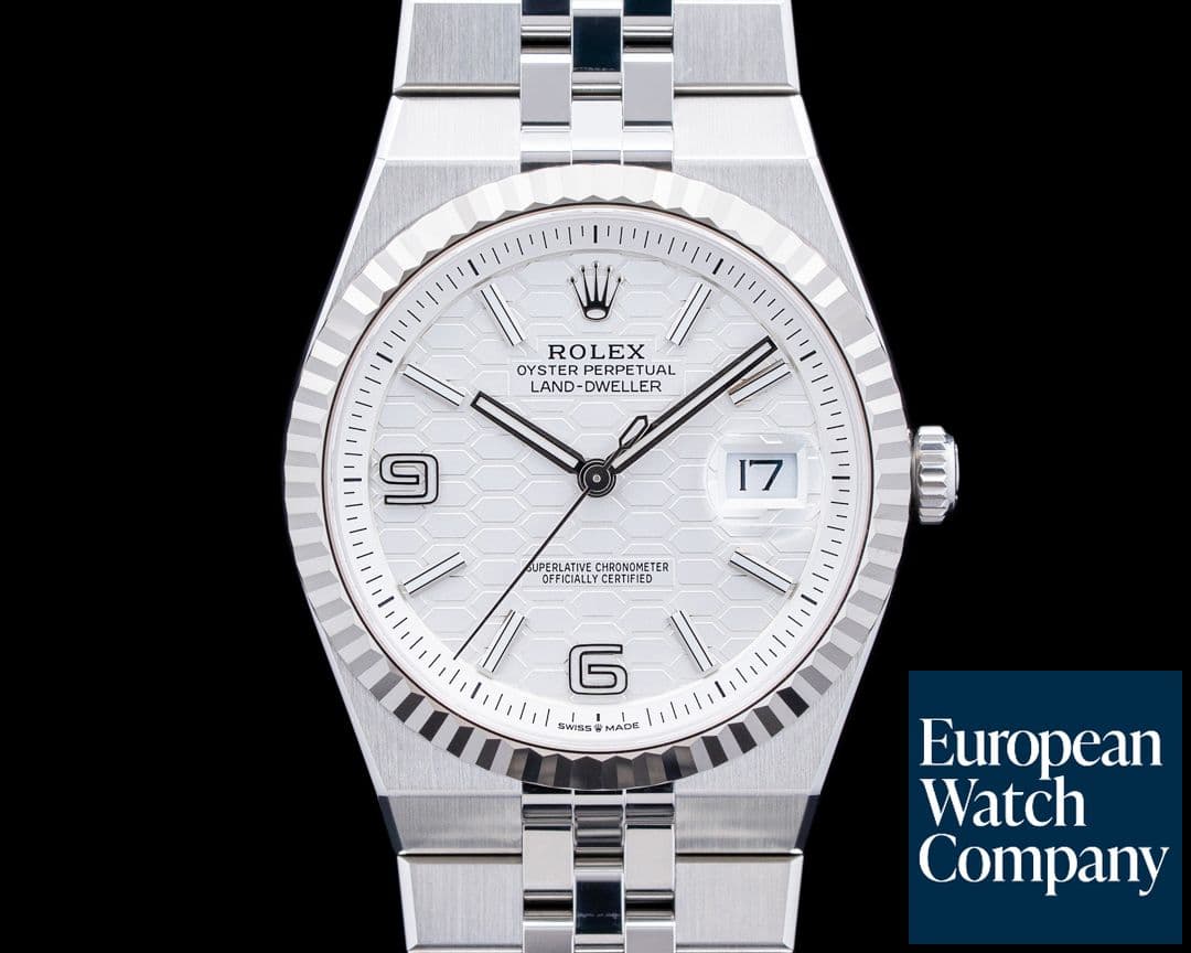 Image of Rolex 127334 Land-Dweller 40MM SS White Dial 2026