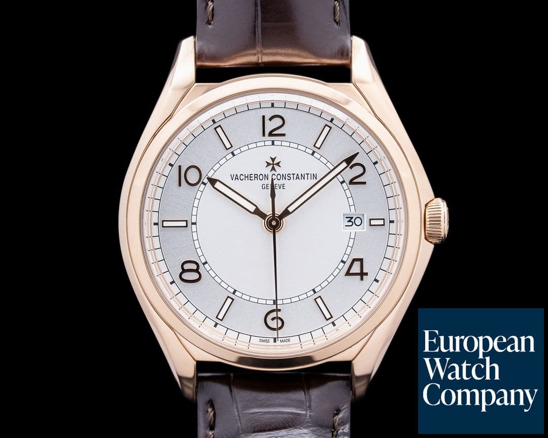 Image of Vacheron Constantin 4600E Fiftysix Self-Winding 18K Rose Gold Silver Dial