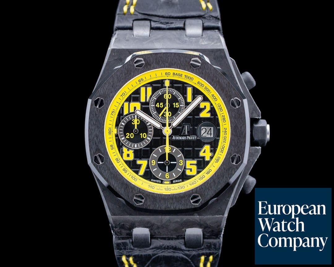 Image of Audemars Piguet 26176FO Royal Oak Offshore "Bumble Bee" Forged Carbon