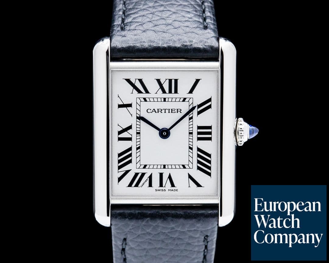 Image of Cartier WSTA0138 Tank Must de Cartier SS Silver Dial