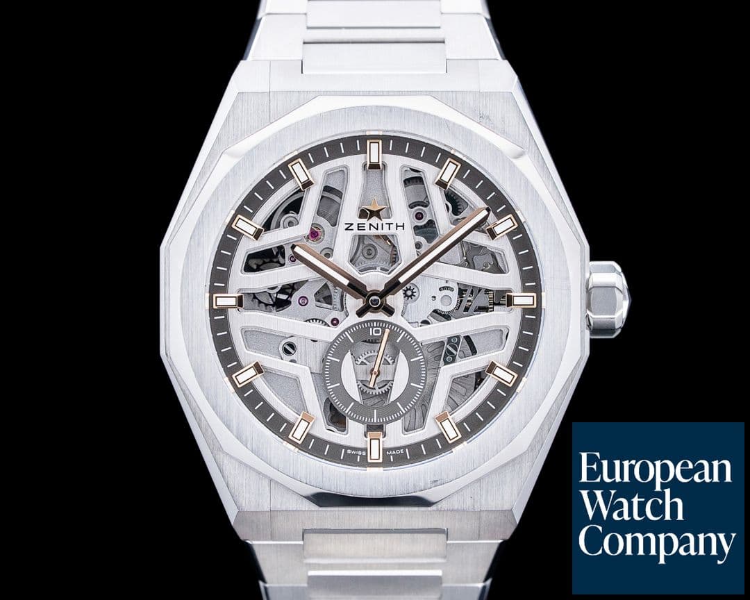 Image of Zenith Defy Skyline Boutique Edition SS Skeleton Dial