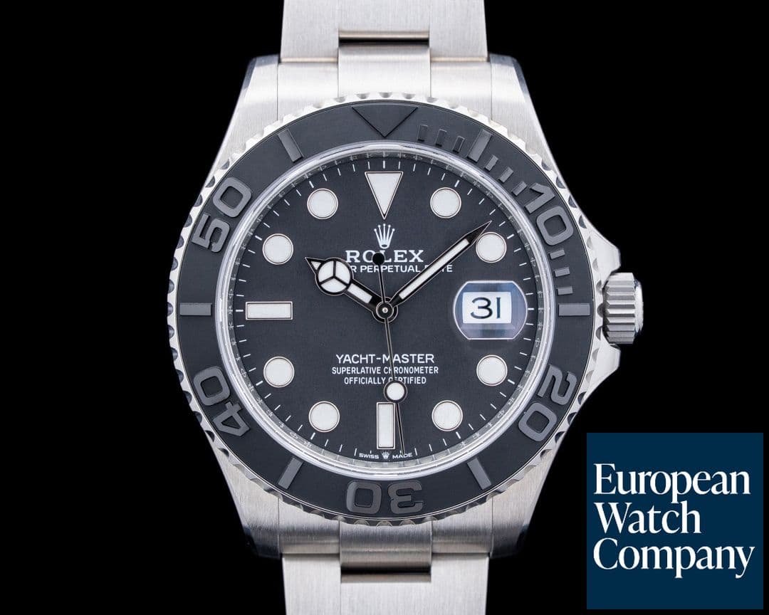 Image of Rolex 226627 Yacht-Master 42 RLX Titanium Intense Black Dial 2026