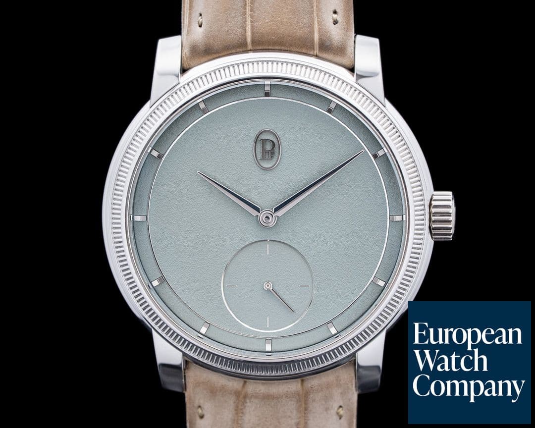 Image of Parmigiani PFC940 Toric Petite Seconde Platinum Green Dial