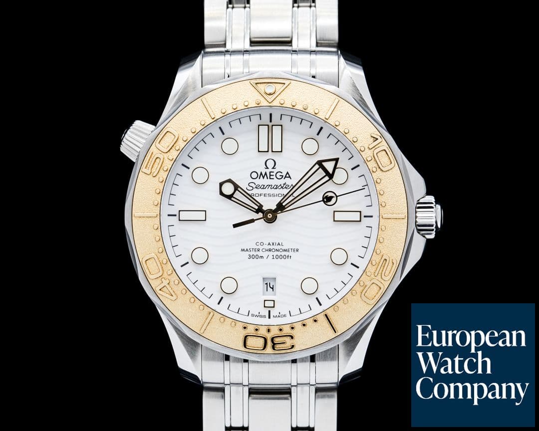 Image of Omega Seamaster Diver 300M Paris 2024 SS White Dial