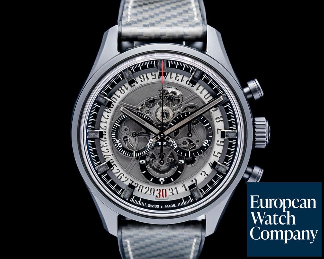 Image of Zenith El Primero Chronomaster Ceramic Skeleton Dial