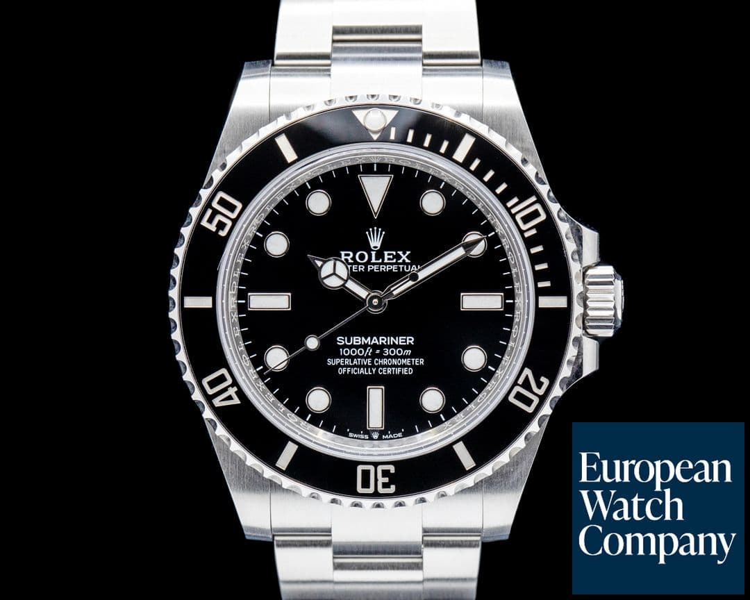 Image of Rolex 124060 Submariner No Date 41MM SS Black Dial 2025