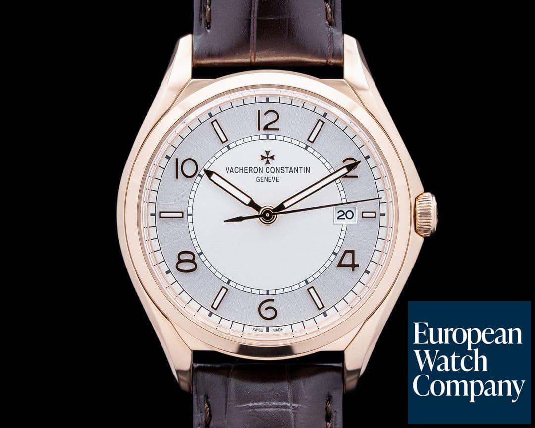 Image of Vacheron Constantin 4600E Fiftysix Self-Winding 18K Rose Gold Silver Dial