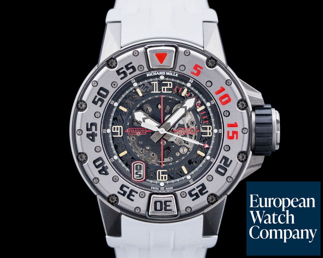 Image of Richard Mille RM028 Diver Titanium Skeleton Dial