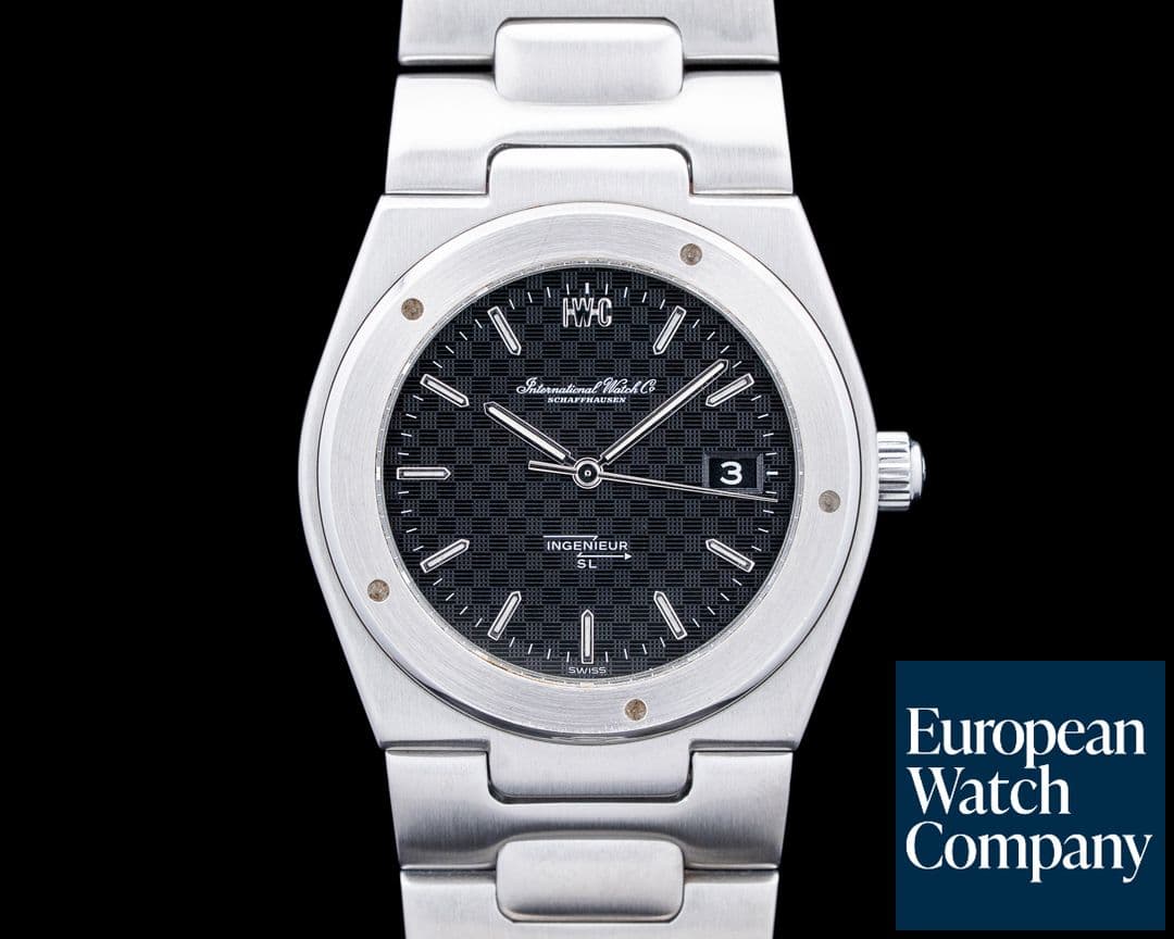 Image of IWC 1832 Ingenieur SL Jumbo SS Black Dial
