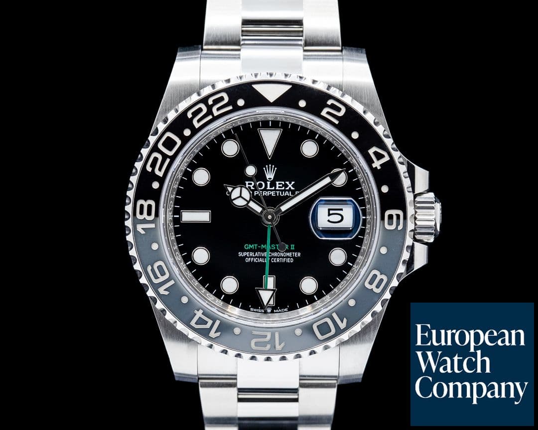 Image of Rolex 126710GRNR GMT-Master II "Bruce Wayne" SS Black Dial 2025