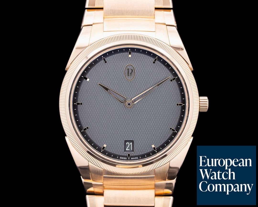 Image of Parmigiani PFC914 Tonda PF 18K Rose Gold Gray Dial