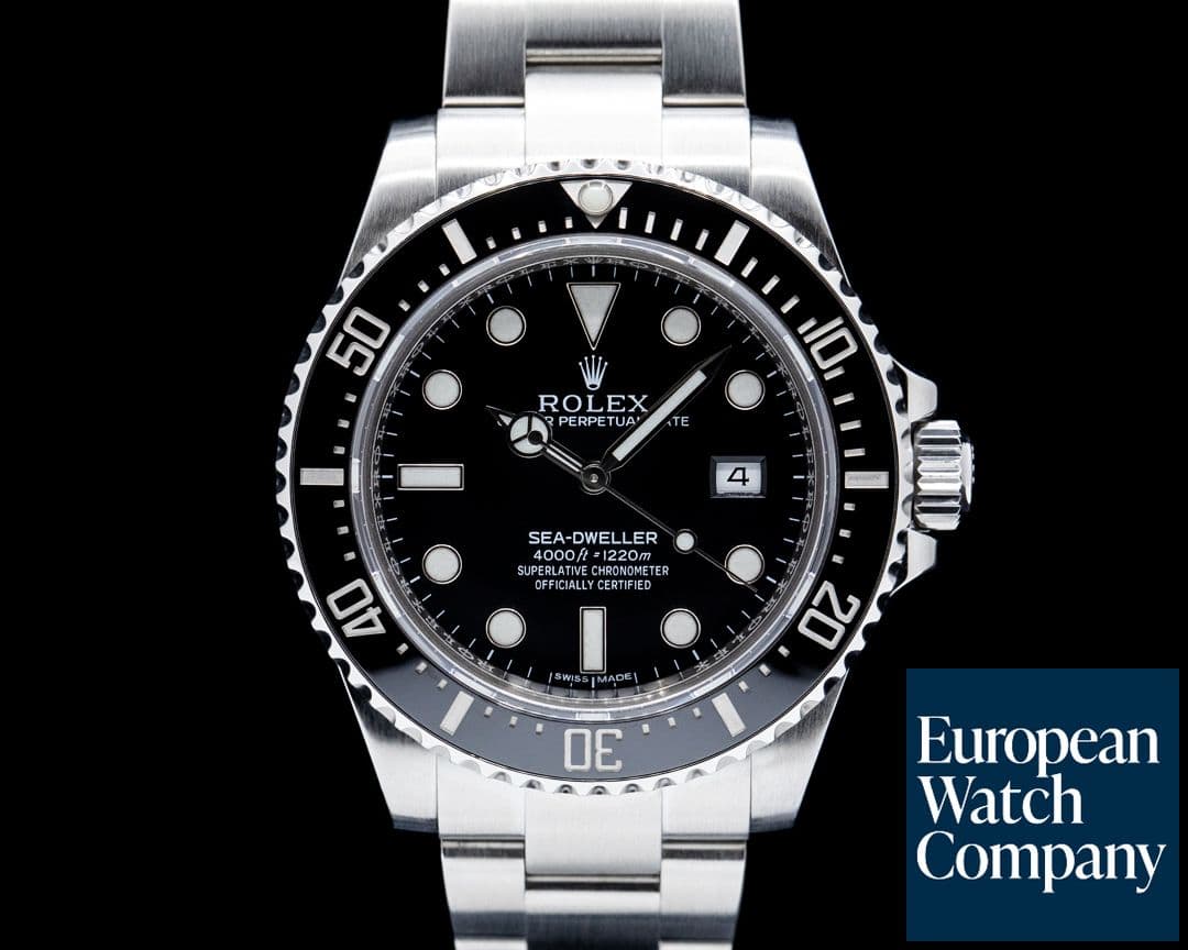 Image of Rolex 116600 Sea-Dweller SS Black Dial