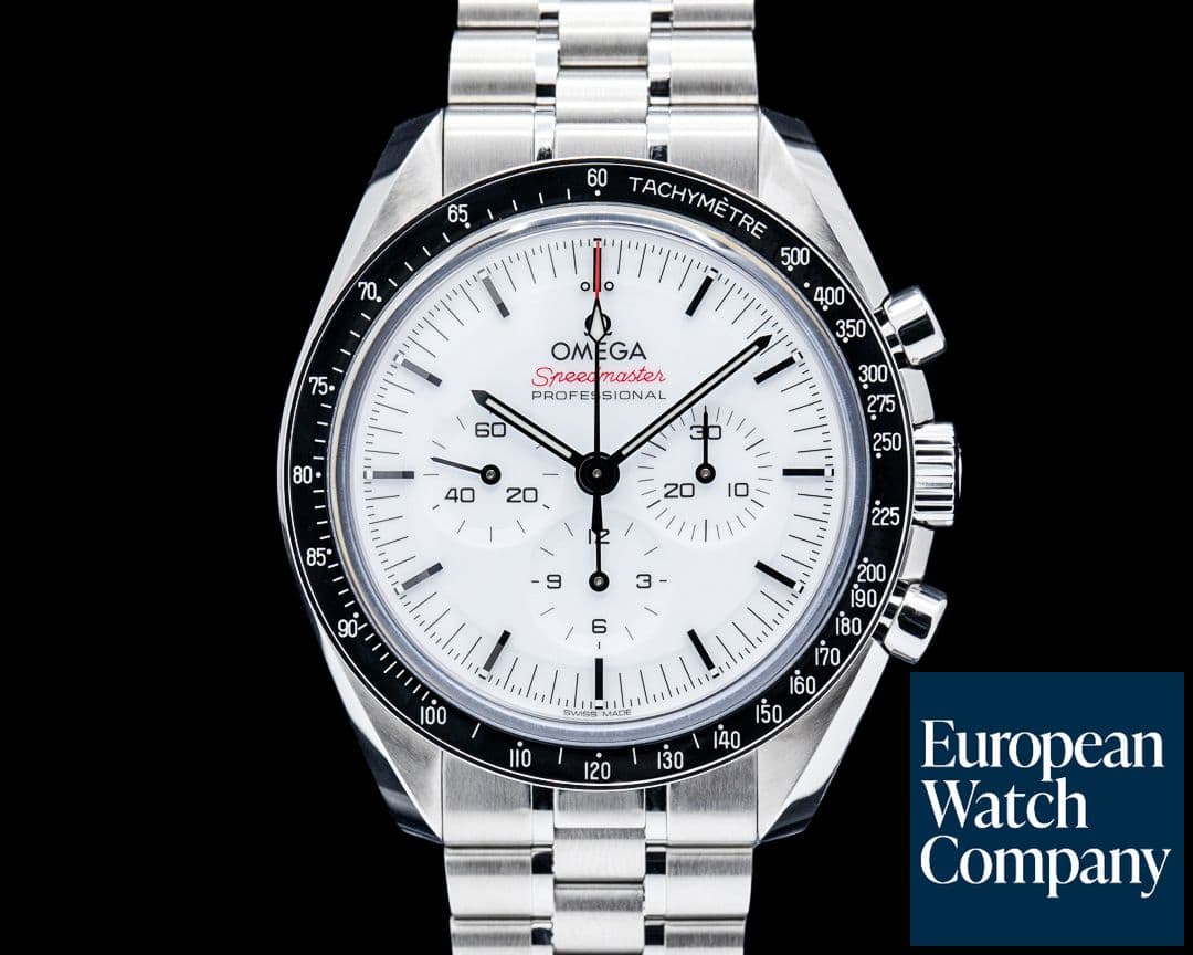 Image of Omega Speedmaster Moonwatch Professional SS White Dial