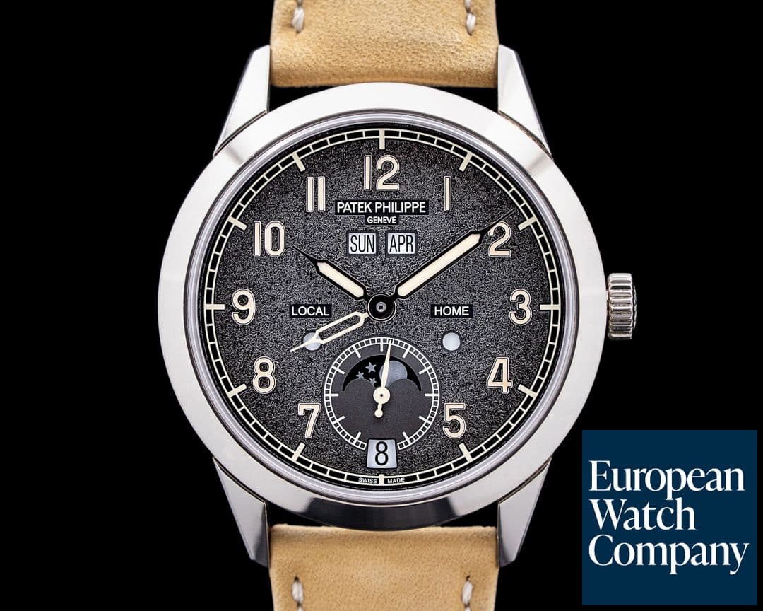 Image of Patek Philippe 5326G-001 Annual Calendar Travel Time 18K White Gold Gray Dial