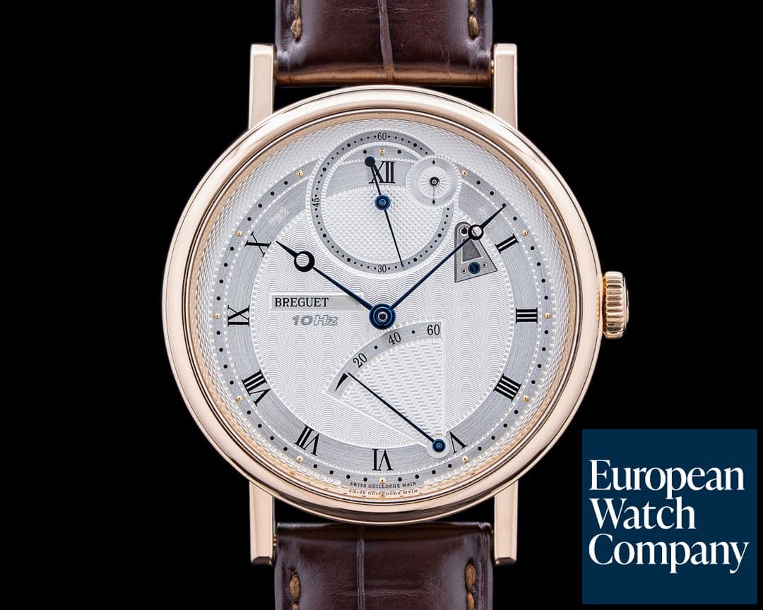 Image of Breguet 7727BR Classique Chronometrie 18K Rose Gold Silver Dial