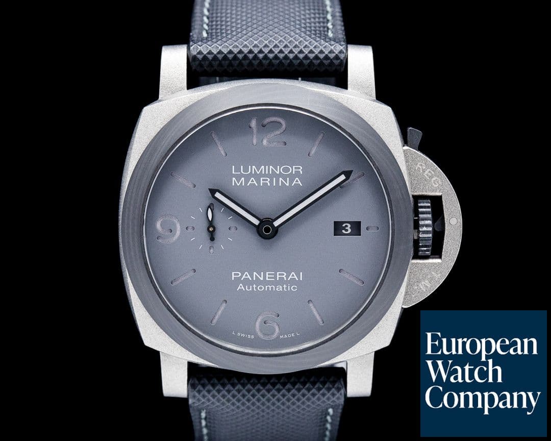 Image of Panerai PAM01662 Luminor Marina TuttoGrigio Titanium Gray Dial