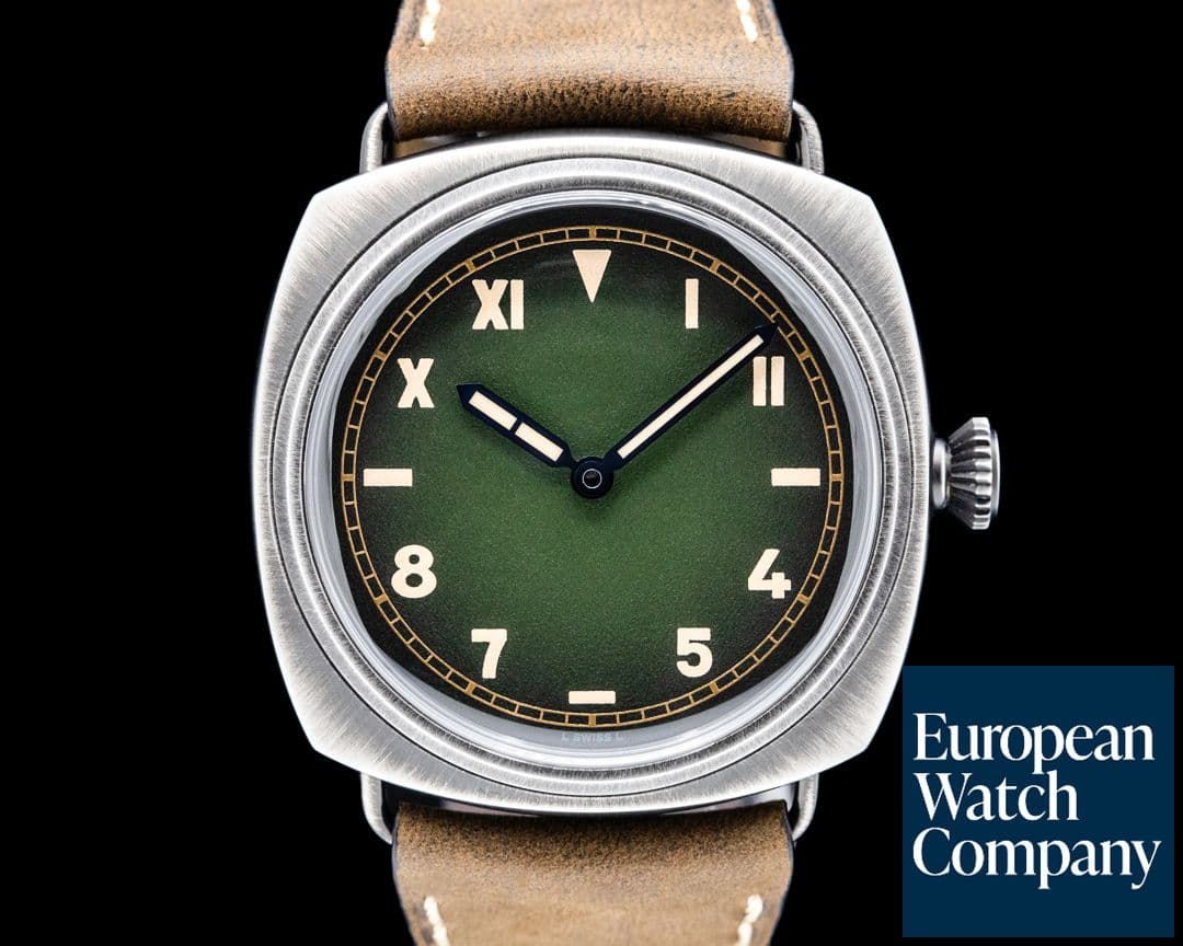 Image of Panerai PAM01349 Radiomir California Brunito 8 Days Green Dial LIMITED