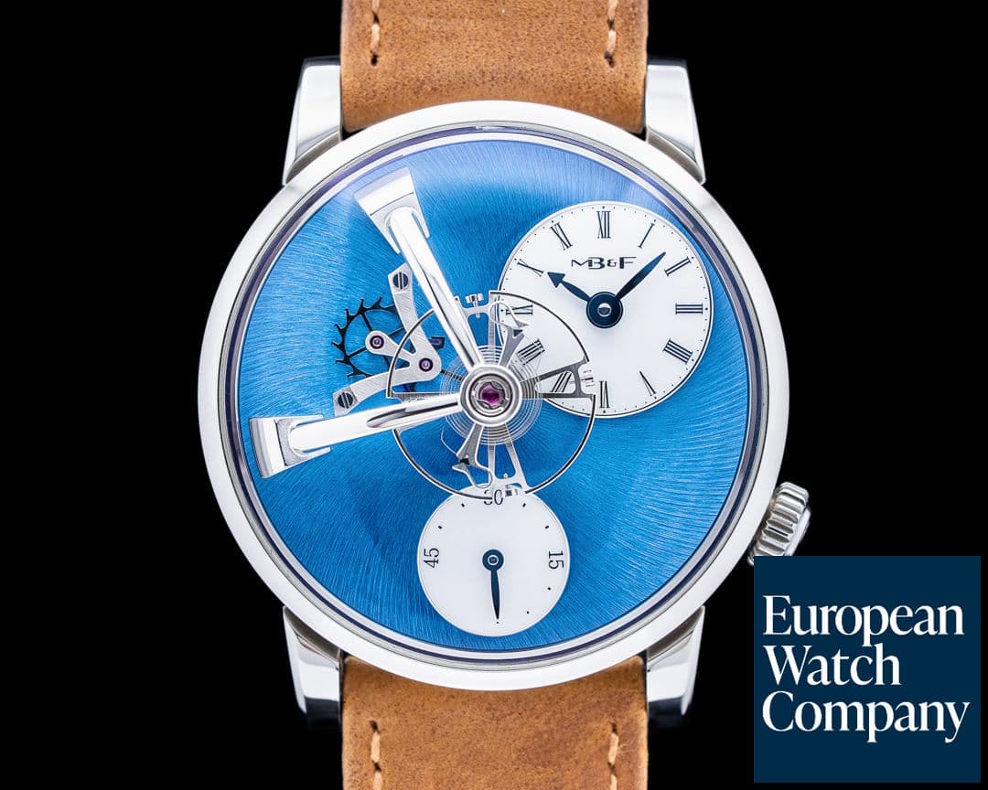 Image of MB&F LM101 51.S1L.W Legacy Machine SS Blue Dial UNWORN